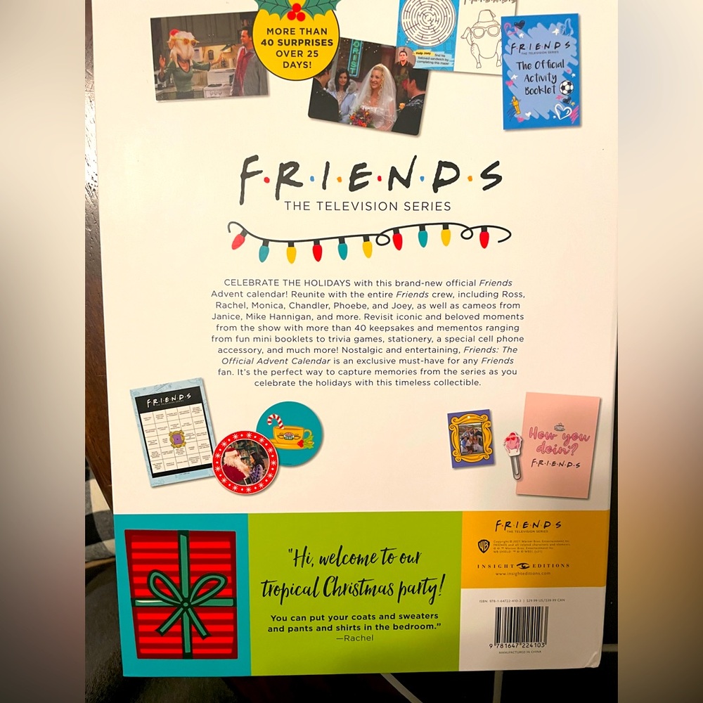 Friends Advent Calendar - Picture 8 of 8